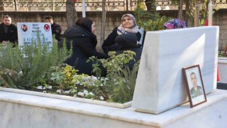 Konyada şehit polis anısına lokma dağıtıldı