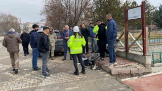 Konya'da SUV araç ile motosiklet çarpıştı: 1 yaralı
