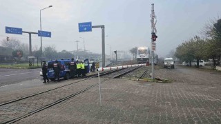 Köşkte tren kazası: 1 ağır yaralı