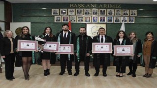 Kütahya Barosunda ruhsat ve yemin töreni