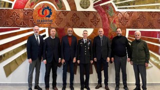 Kütahya İl Jandarma Komutanı Vedat Kültürden 30 Ağustos OSBye ziyaret