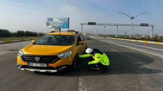 Kütahyada kış lastiği denetimi