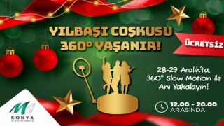 M1 Konya AVMde 360 çekim deneyimi