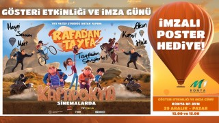 M1 Konya AVMde Rafadan Tayfa rüzgarı