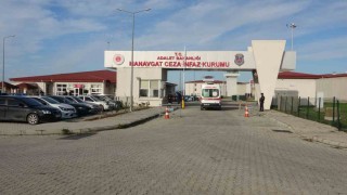 Manavgatta cezaevinde yangın tatbikatı