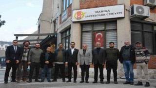 Manisa TSO Başkanı Yılmazdan Gazeteciler Cemiyetine ziyaret