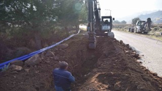 Manisada iki mahallenin taşıma su çilesi sona eriyor