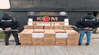 Manisanın 8 ilçesinde eş zamanlı kaçak alkol operasyonu