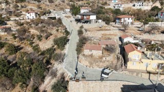 Marmaris Belediyesinden Söğüt Mahallesinde yol çalışması