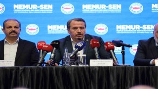Memur-Sen Başkanı Yalçın: “Artık enflasyon değil, refah konuşulsun istiyoruz”
