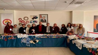 Menteşe Aile Destek Merkezi el sanatları sergisi açıldı