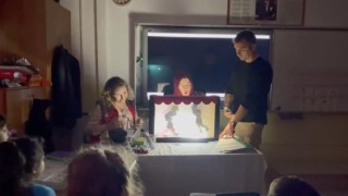 Menteşede sağlıklı beslenme için Hacivat ve Karagöz gösterisi düzenlendi