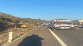 Menteşede trafik kazası: 1 yaralı