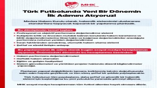Merkez Hakem Kurulu sosyal medya hesapları açıldı