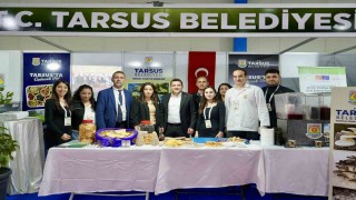 Mersin Tarım Fuarında Tarsus Belediyesi standına büyük ilgi