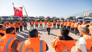 Mersinde karla mücadele ekipleri hazırlıklarını tamamladı