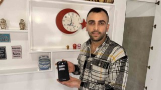 Mesajı görünce paniğe kapıldı, aracını kapıda görünce rahatladı