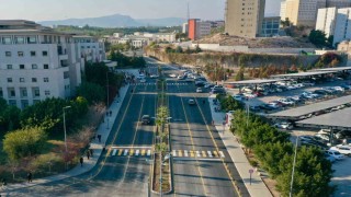MEÜ Tıp Fakültesi Hastanesinin giriş yolu yenilendi