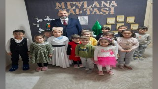 Mevlana Haftasında Kuran Kurslarına ziyaret