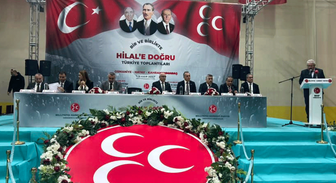 MHP Osmaniye’den “Bir ve Birlikte Hilal’e Doğru” Türkiye Toplantısı