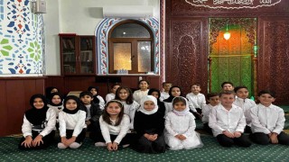 Minik kalpler manevi değerlerle buluştu