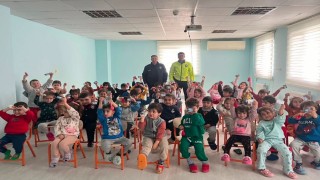 Minik öğrencilere trafik güvenliği eğitimi