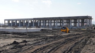 Modern Yaş Sebze-Meyve Hali Projesi Hızla İlerliyor