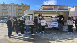 MSKÜ Tıp Fakültesi öğrencisinden mezuniyet lokması