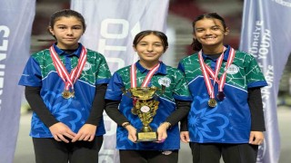 Muğla Büyükşehir U-13 okçuluk takımı Türkiye şampiyonu