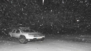 Muğlada Göktepe Dağı beyaza büründü