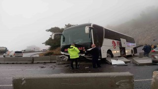 Muğlada otobüs kazası: 5 yaralı