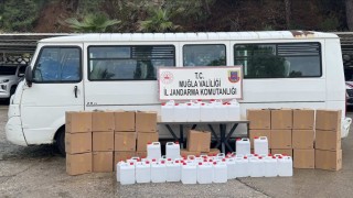 Muğlada yeni yıl öncesi kaçak etil alkol operasyonu