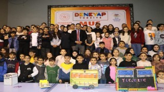 Muşta Deneyap Atölyesi öğrencileri şenlikte projelerini sergiledi