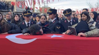 Nevşehir şehidini uğurladı
