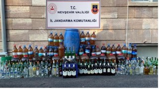Nevşehirde kaçak içi operasyonu: 1 gözaltı