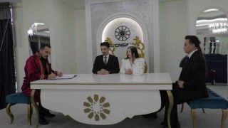 Nikah salonlarında 12.12.2024 yoğunluğu