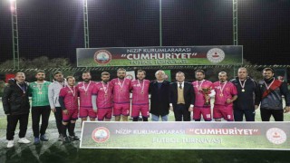 Nizipte Cumhuriyet Futbol Turnuvası tamamlandı
