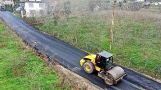 OBBnin sıcak asfalt çalışmaları devam ediyor