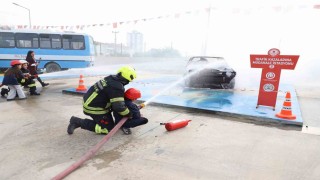 Öğrenciler itfaiyecilik mesleğini yakından tanıdı
