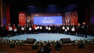OMÜ Arama Kurtarma ekibine AFADdan akreditasyon sertifikası