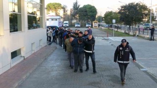 Ordu merkezli 14 ilde organize suç operasyonu: 24 tutuklama