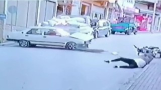 Orduda motosiklet ile otomobil çarpıştı: 1 yaralı