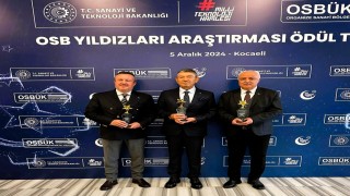 OSBnin Yıldızları Araştırmasından Denizli OSBye ödül