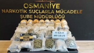 Osmaniye Emniyetinden Uyuşturucu ve Kaçakçılığa Darbe