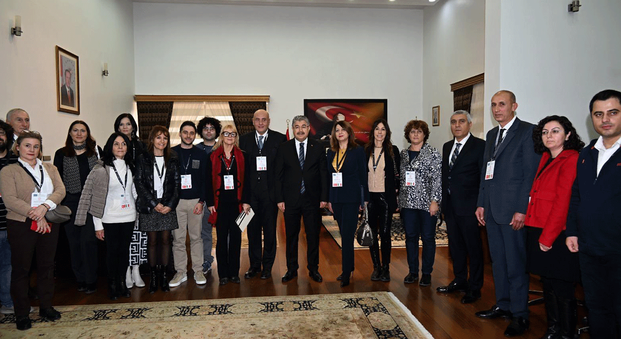 Osmaniye Valisi İtalyan Eğitim Heyetini Ağırladı