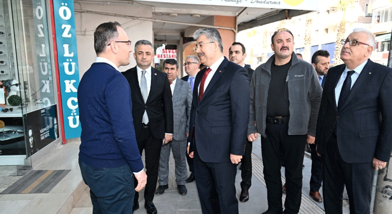 Osmaniye Valisi Yılmaz'dan Esnaf Ziyareti