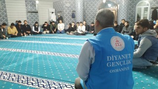 Osmaniye’de Gençler, Cami Gençlik Buluşması’nda Bir Araya Geldi
