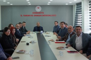 Osmaniye’de Tarımsal Üretimin Geleceği Planlandı