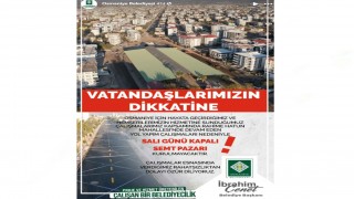 Osmaniye’de Yol Çalışmaları Nedeniyle Semt Pazarı Kurulmayacak