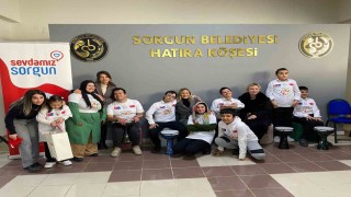Özel çocuklardan özel sergi